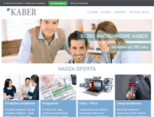 Tablet Screenshot of kaber.pl